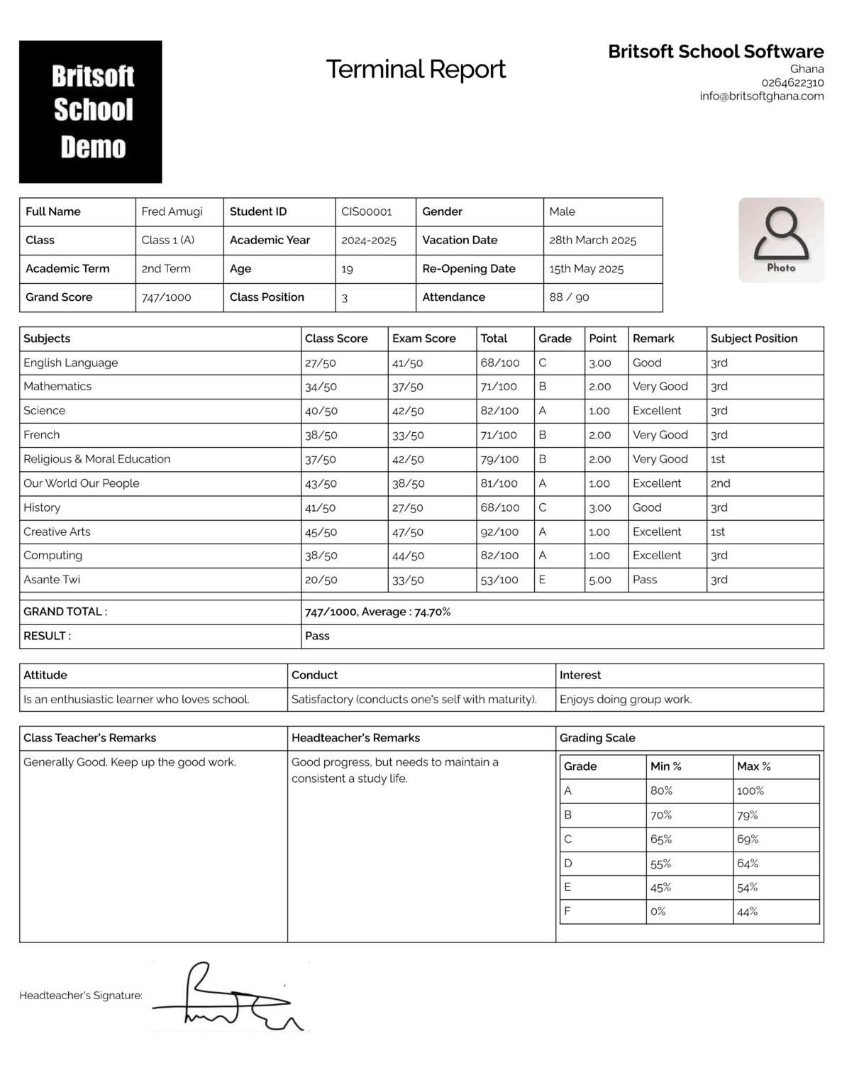 School Management Software Built For Ghana - Britsoft Ghana